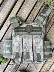 Plate Carrier "The Battle Bees" with pouches for three mags